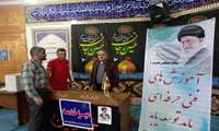 میز خدمت مراکز آموزش فنی وحرفه ای شهرستان های ورامین و فیروزکوه در مصلی های نماز جمعه