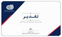 معاون وزیر و رئیس سازمان آموزش فنی وحرفه ای کشور از مدیرپروژه کارآفن استان تهران تقدیر کرد